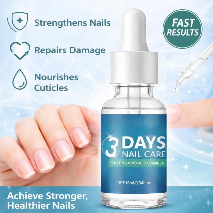 3 Days Nail Care Keratin Amino Acids 16ml (Pack of 1)