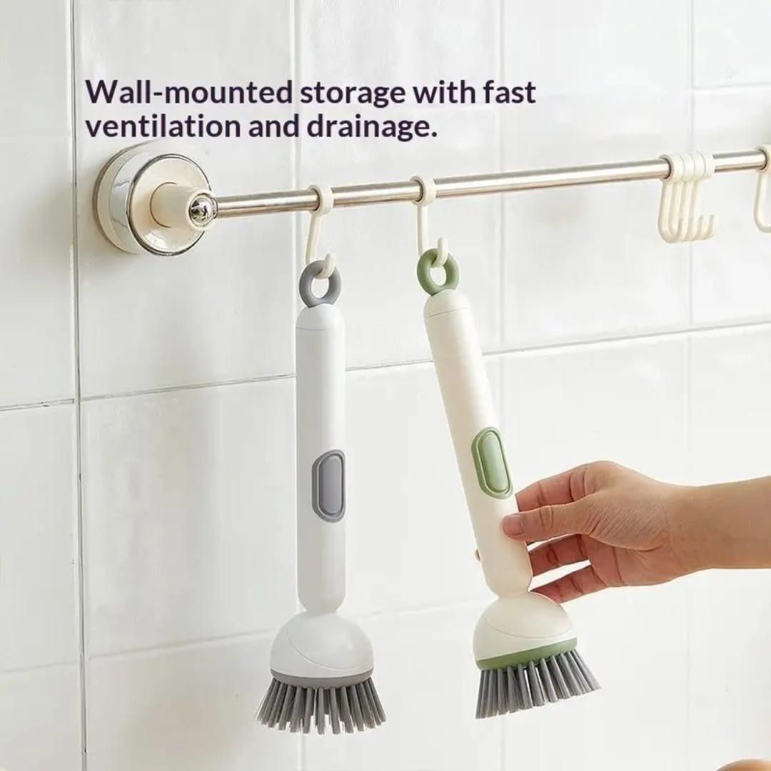 360� Scrubber Wand with Liquid Dispenser