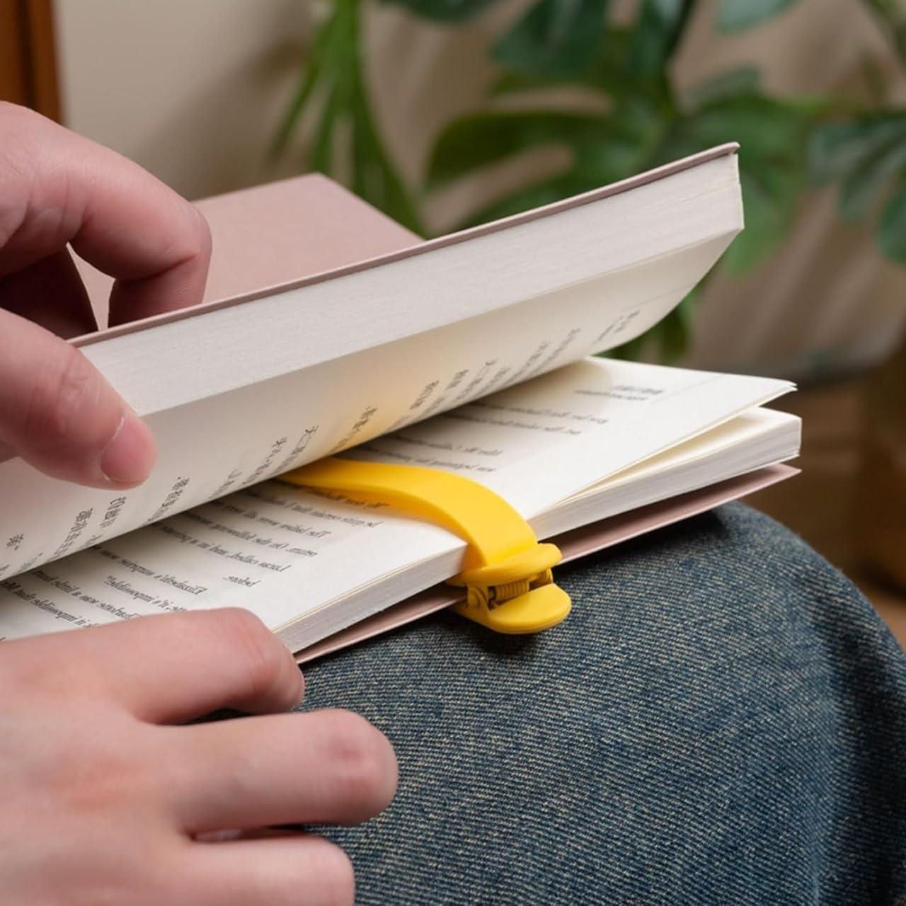 3pcs Silicone Automatic Bookmark