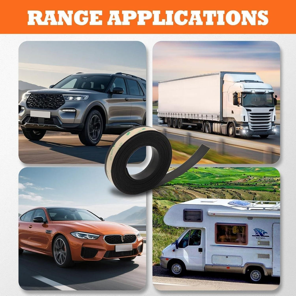 2 M Self Adhesive Car Door Seal Tape